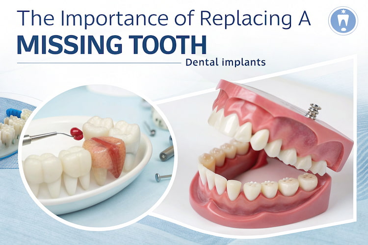 The Importance of Replacing a Missing Tooth