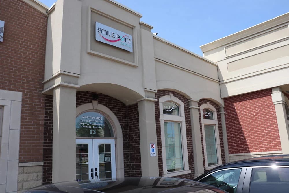 Smile Point Dental office interior Oakville